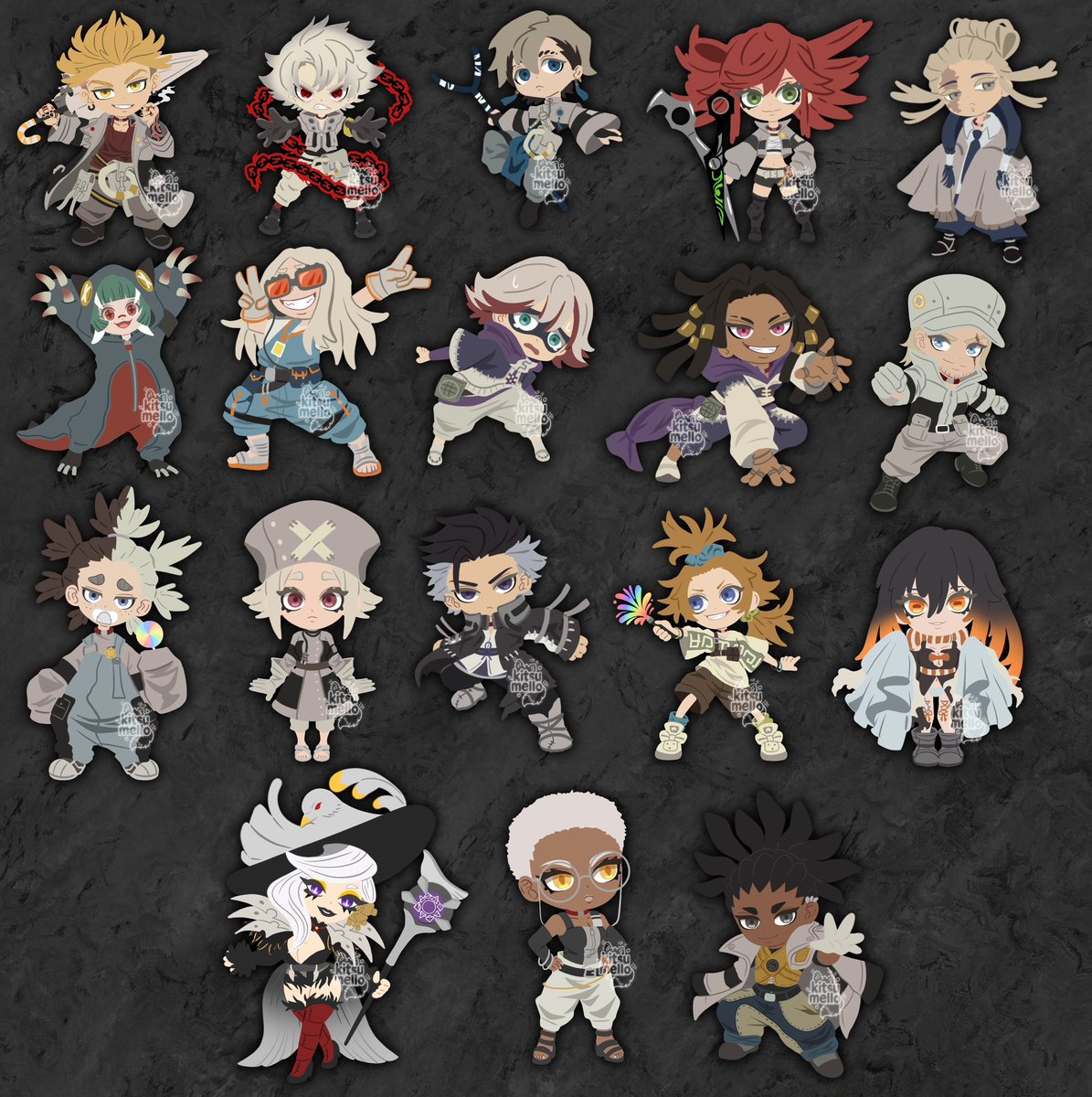 kitsumello's tweet photo. Cheebs 🩵 #GACHIART #gachiakuta #ガチアクタ https://t.co/6tSZow2ggh