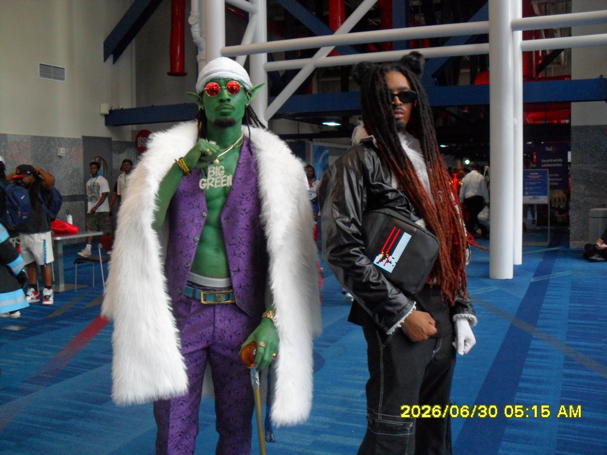 JayBands24's tweet photo. Did me and piccolo have that on or what??? #dreamcon2026 https://t.co/2JsNYB5kxN