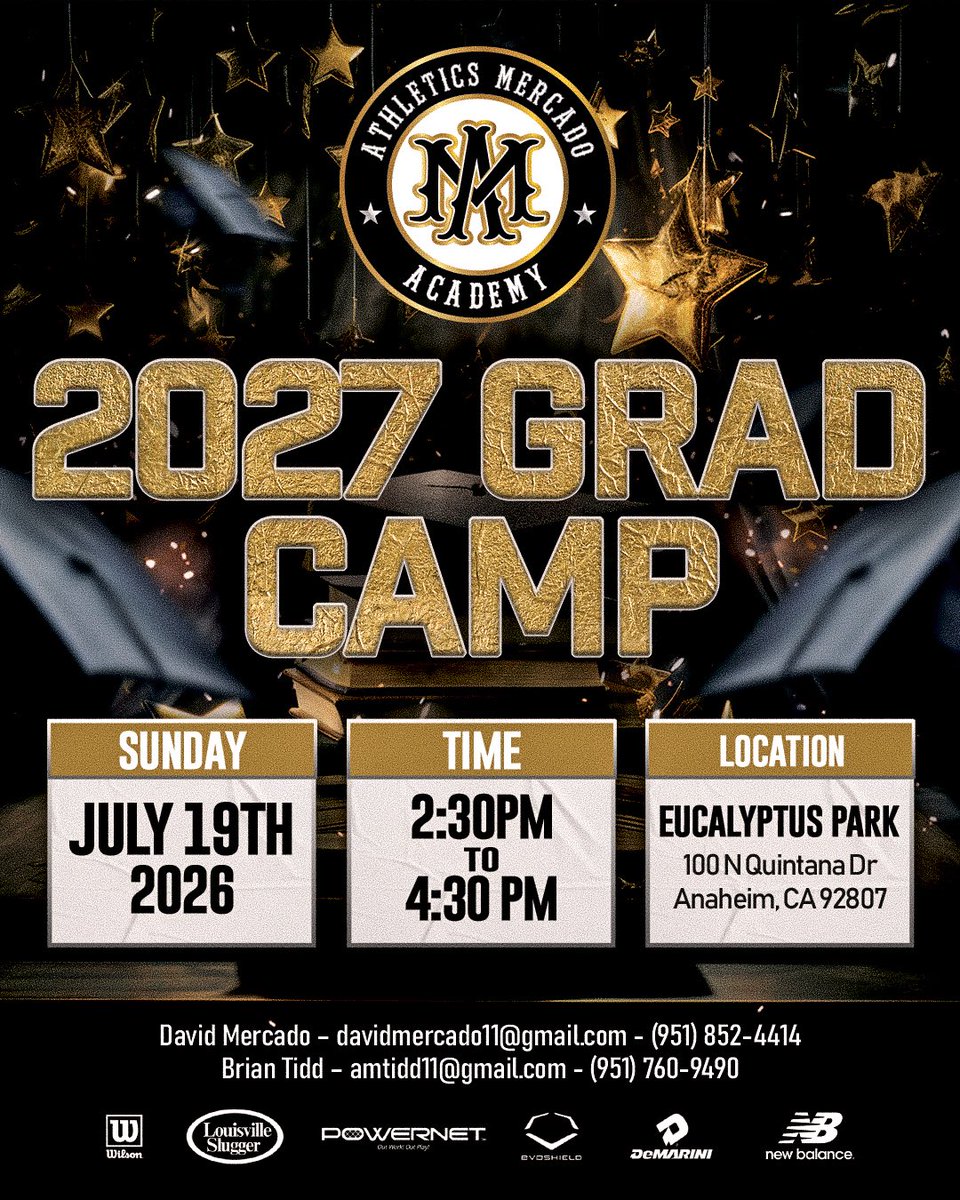 hovermale_jr's tweet photo. 2027 uncommitted Camp!  Reach out for info or to RSVP. 
#AthleticsMercadoAcademy https://t.co/9wvqH7lMTI