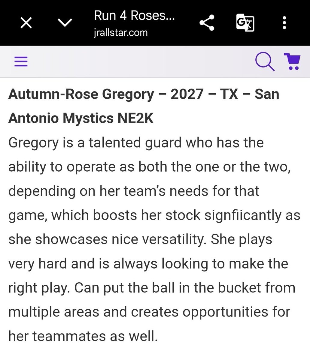 BBPrincessAR's tweet photo. @JrAllStarBB Thank you for the kind write-up! 🙂

@jjgirlshoops @SA_Mystics_2026 @NCSAwbb @CoachSchollNCSA @futurewbbcoachG @SunilSportsNews @gobigrecruiting @SATXrecruiting @SA_Sports @ExpoRecruits @WorldExposureWB @RecruitCentex @Sanantoniohss @LL7NV @MikeMillsnc https://t.co/1x4XcxnGqV