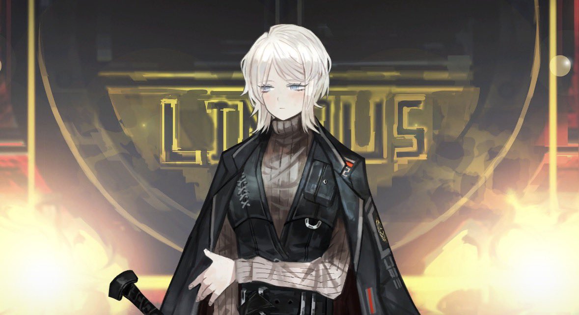 Rodion999999's tweet photo. To non Limbus players this probably looks like a poor lady is about to get run over by a huge bus https://t.co/P4MuPE9LVA