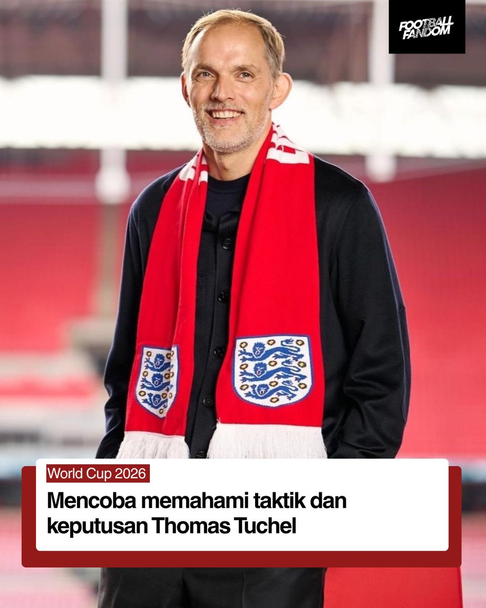 Fandom_ID's tweet photo. Kita semua tahu bahwa pada akhirnya timnas Inggris harus kalah dari Argentina di babak semifinal

Sejatinya, The Three Lions sudah berhasil unggul terlebih dahulu lewat gol Anthony Gordon pada menit ke 55 lewat skema permainan yang bisa dibilang bagus dengan memanfaatkan kelengahan barisan belakang tim tango

Namun setelah unggul 1-0, Tuchel justru memilih untuk bermain bertahan dan seakan membiarkan Argentina terus membombardir pertahanan mereka

Meskipun telah memasukan Dan Burn serta Nico O’Reilly sebagai tambahan lini bekalang, namun semua itu tak cukup untuk membendung keganasan lini serang Argentina yang dikomandoi Lionel Messi

Pada akhirnya, Jordan Pickford harus rela gawangnya bergetar 2x lewat gol Enzo Fernandes dan Lautaro Martinez di 10 menit terakhir

Menurut saya, ini adalah perjudian taktik yang pada akhirnya harus dibayar mahal mengingat Inggris unggul 1 gol baru 10 menit setelah babak kedua dimulai dan waktu masih banyak tersisa

Menurutmu, apakah keputusan Tuchel adalah sebuah blunder besar yang  pada akhirnya harus mengubur mimpi tiga singa menjuarai Piala Dunia?
