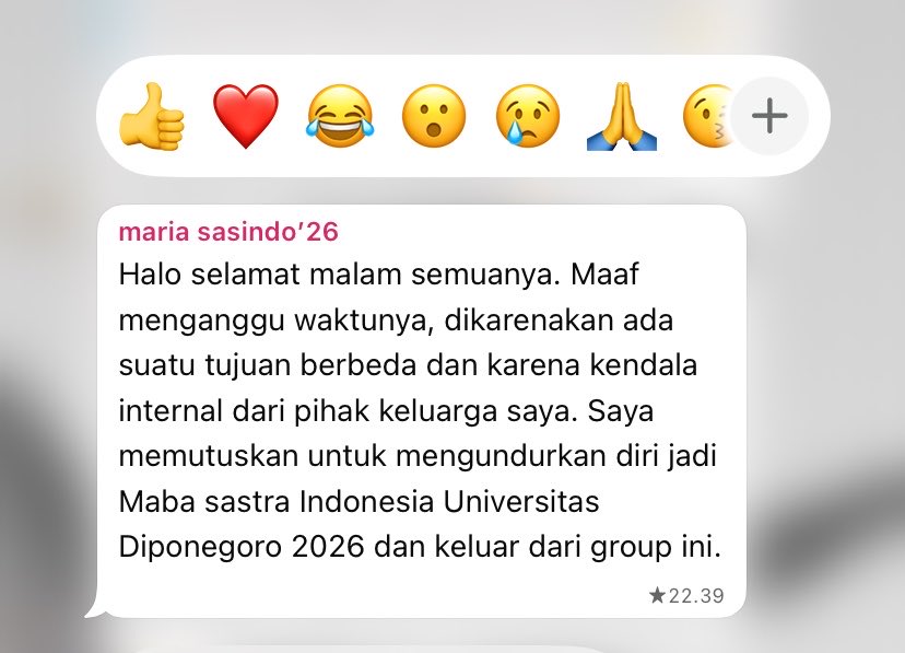 bukanfufa's tweet photo. sedih bgt… udh ada 4/5 tmn prodiku yg mengundurkan diri… https://t.co/pBdQ9tHQAC