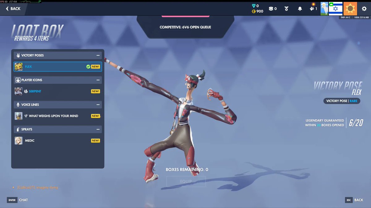 Overwatch2_NEWS's tweet photo. なんかすごく良いバグが発生

📷️:by Anthony0w0r https://t.co/Noqh3JeUOu