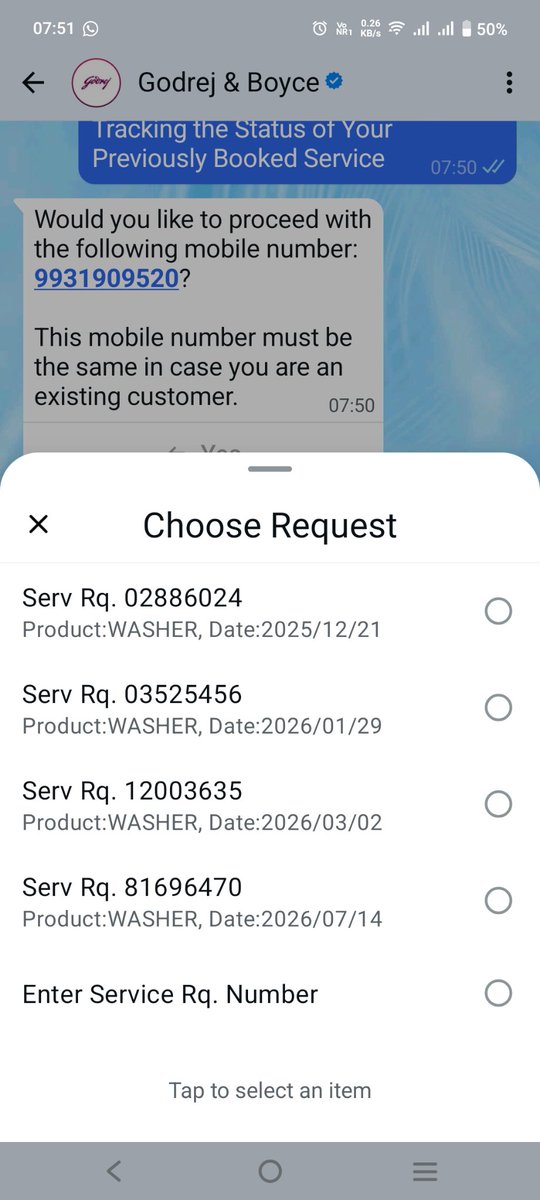 RamanjeeJha's tweet photo. @GodrejAppliance This is the reality of your service quality, after 7 months I am waiting for service.... @GodrejAppliance #Godrej https://t.co/GmSUfPQX16