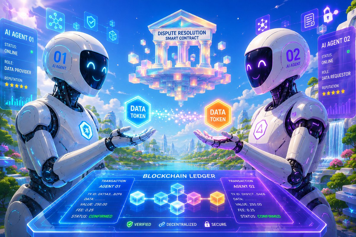 _Cybark_X's tweet photo. Blockchain's next customer isn't you anymore.

BNB Chain just announced plans for a new Layer-1 blockchain built specifically for autonomous AI agents and high-frequency trading.Targeting over 100,000 transactions per second with sub-50ms confirmations.

Public testnet expected late 2026, mainnet early 2027.Not for retail traders. Not for institutions.
For AI agents that buy, sell, negotiate, and execute on their own.

As part of this shift, BNB Chain is also backing initiatives like Internet Court — a system designed to help resolve disputes between autonomous AI agents.Think about that for a second.We spent years building blockchain so humans could trust each other without banks.

Now we’re building infrastructure so machines can trust and transact with each other — without humans in the middle.This might be a bigger shift than most people are talking about right now.