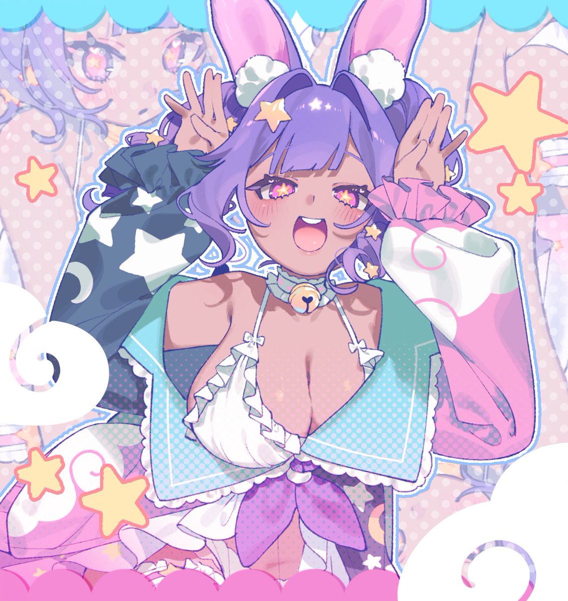 かわいい うさぎ🩷 🎨:@/pppu_wa