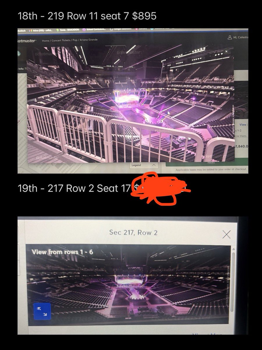 ariana grande ticket resale ⋆˙⟡ tweet media