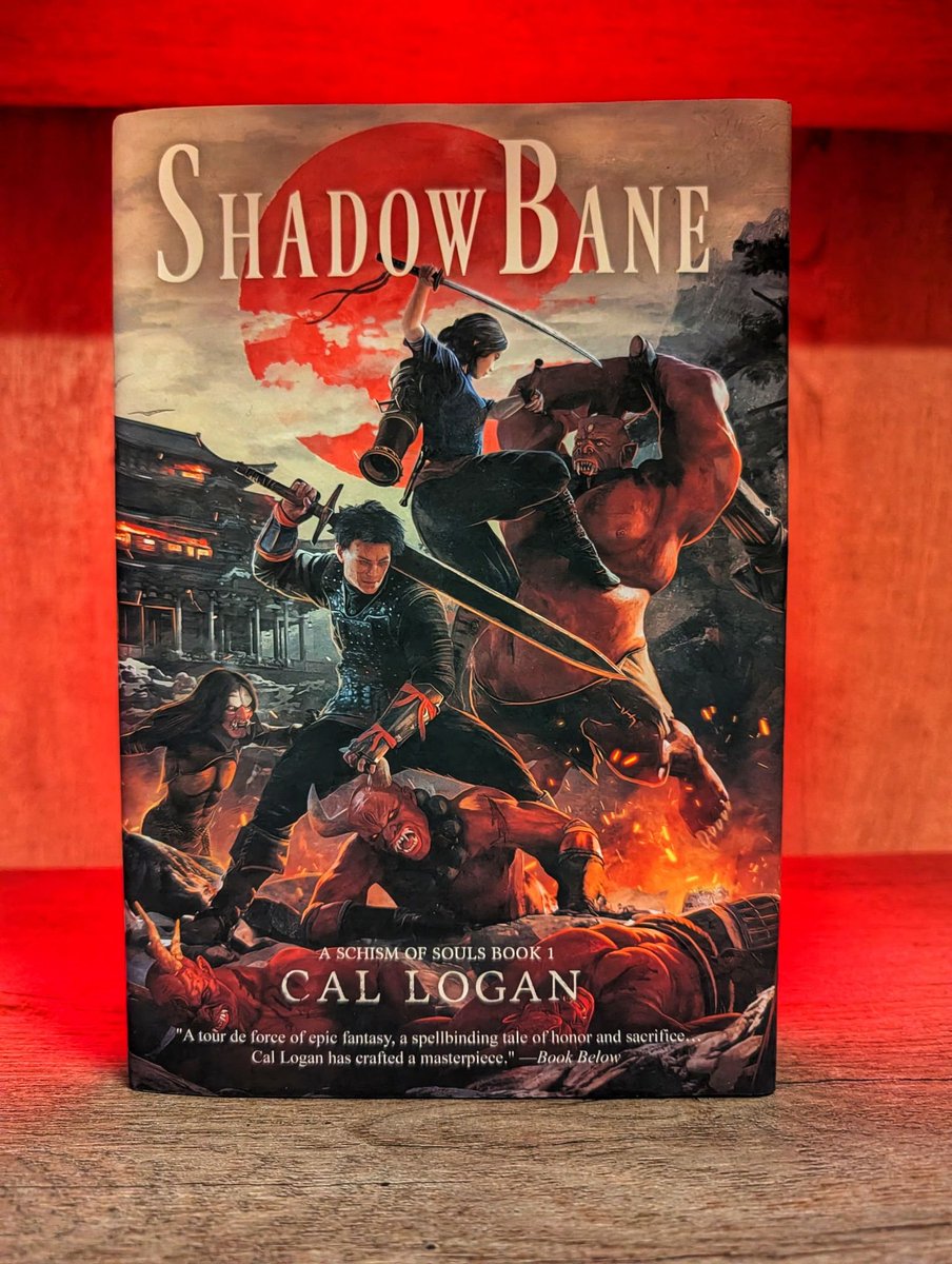 boekelley's tweet photo. If I knew nothing about @CalPLogan or his writing, I could still justify buying these for the covers alone. Seriously, these scream epic battles, and I'm totally down for that.

Thankfully, I have it on good authority that both are absolutely fantastic reads. https://t.co/W0jtBNetYT