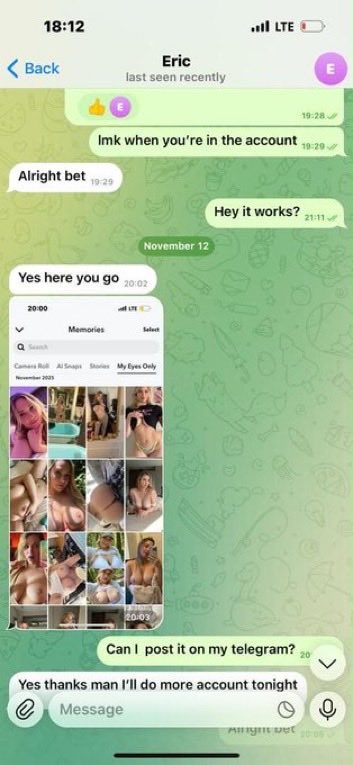 Rabiagunn1's tweet photo. Dm me to secretlý investigate your cheating partner’s account and don’t forget I hack 🔞all social media ⬇️
 
I’ll get you full password and Snapchat my eyes only code without them noticing anything⚠️

Text me on telegram 

click here ➡️https://t.co/iykSAEIZ7Q https://t.co/ZIrZOcIMlX