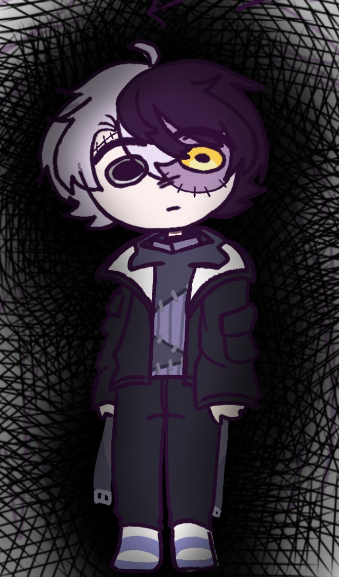 docwaii's tweet photo. Doesnt he know ITS RUUUDE to stare ?? 😡 
#DrDeathArt https://t.co/j9fXEKbojT