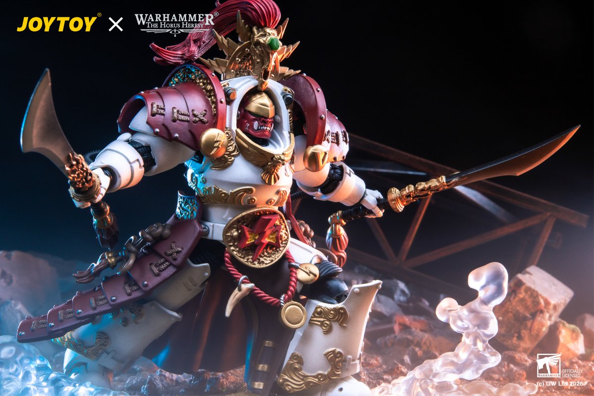 Joytoy_official's tweet photo. Twin blades drawn – the hunt begins. 
#warhammer30k #warhammercommunity #warhammer #joytoy #toyphotography #toy #toyphoto #actionfigure #actionfigures #joytoyactionfigure https://t.co/iZT4srpaOk