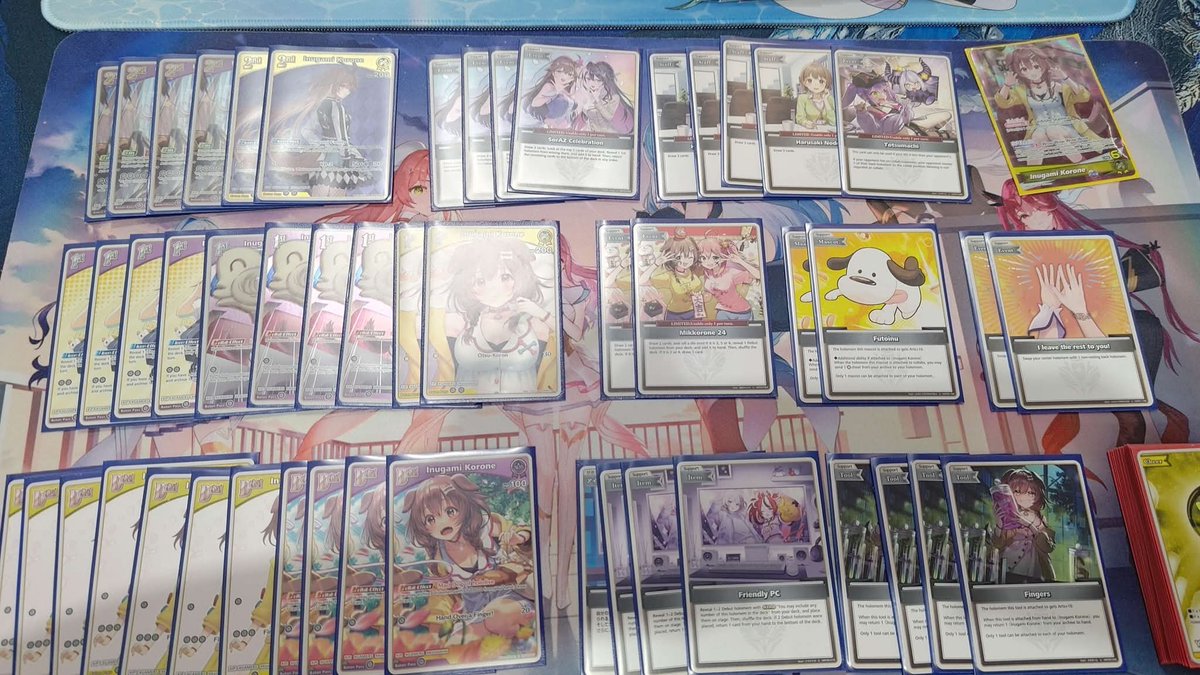 HOCGWA's tweet photo. Good Games Morley Weekly (12/07/26)
16 Participants

🥇 Pekora
🥈 Iroha 
🥉 Korone 
🏅 Iroha

#hOCGEN #hOCG #hololivecardgame https://t.co/g43QyOURxN