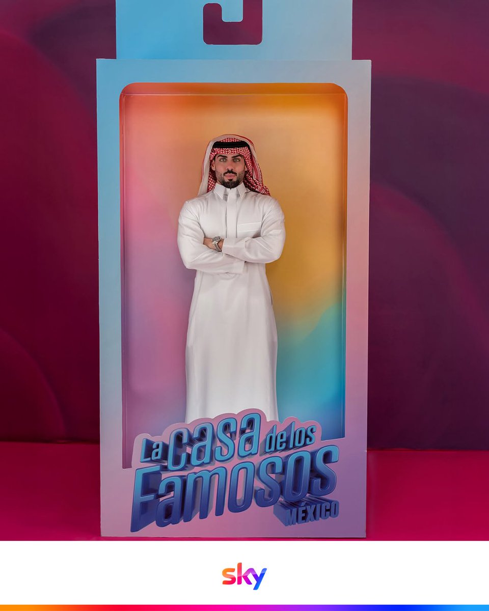 skymexico's tweet photo. ¡Un árabe en México! 🇸🇦🇲🇽

@Masad_Altamimi es el noveno habitante de @lacasafamososmx. 🎉

📆 Gran estreno 26 de julio, 8:30 pm por @canal_estrellas y 24/7 por @vix. 🏠

#MiEntretenimientoEnSky #LaCasaDeLosFamososMx #VixPremium #LCDLFMxEnSky https://t.co/vQWOFyIgPs