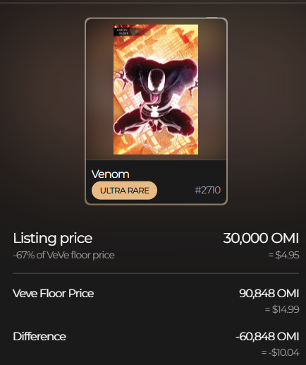 vevecomicguy's tweet photo. Only 95 ultra rare editions made it through this comics burn, and I thought this was pretty cool artwork, especially for $4.95.

Do not sleep on @StackRworld 

#collector #venom #collectorsatheart #stackr https://t.co/0UWbdJpTr0