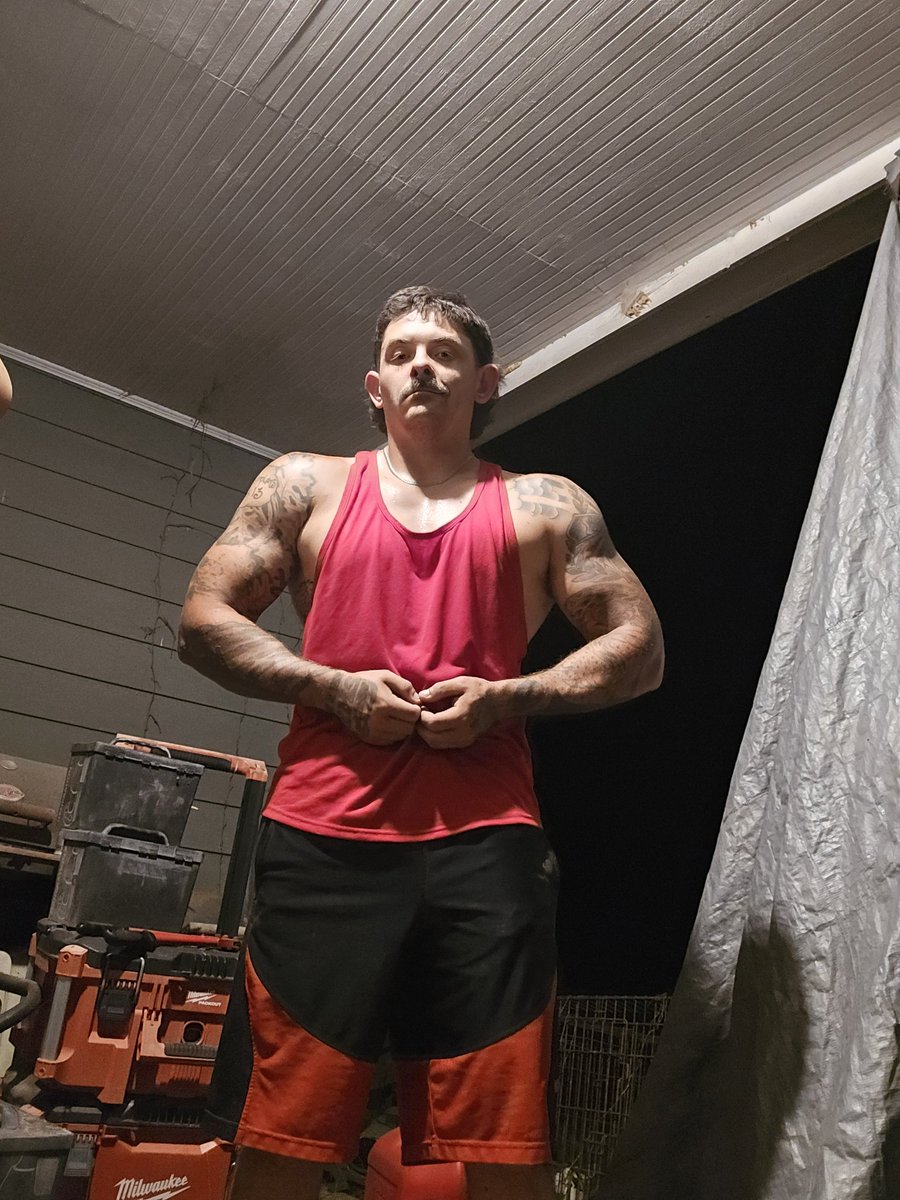CryptoGod2019's tweet photo. Road to 20 inch arms has been a struggle but im almost there!!! #getbig #countrystrong #bluecollar #Fitnessmotivation #thicc https://t.co/y4Bw6x4MKb