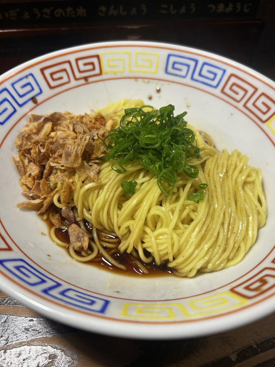 griffon9sky's tweet photo. 龍馬軒、数量限定メニューの「麻婆坦々麺」せっかく来たから「あえ玉(醤油)」を追加注文
#なこにゃーめん https://t.co/h8tt3hzEp5