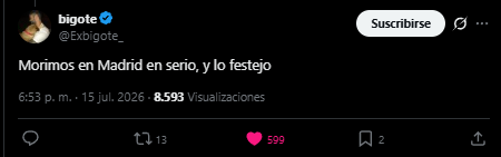 Lecheti_'s tweet photo. @Exbigote_ @NotJoanefe perdon tengo que guardar registro, seras carpeteado de aqui a 6 meses, dos años, una decada, nadie sabe https://t.co/lOZHNYSHeJ