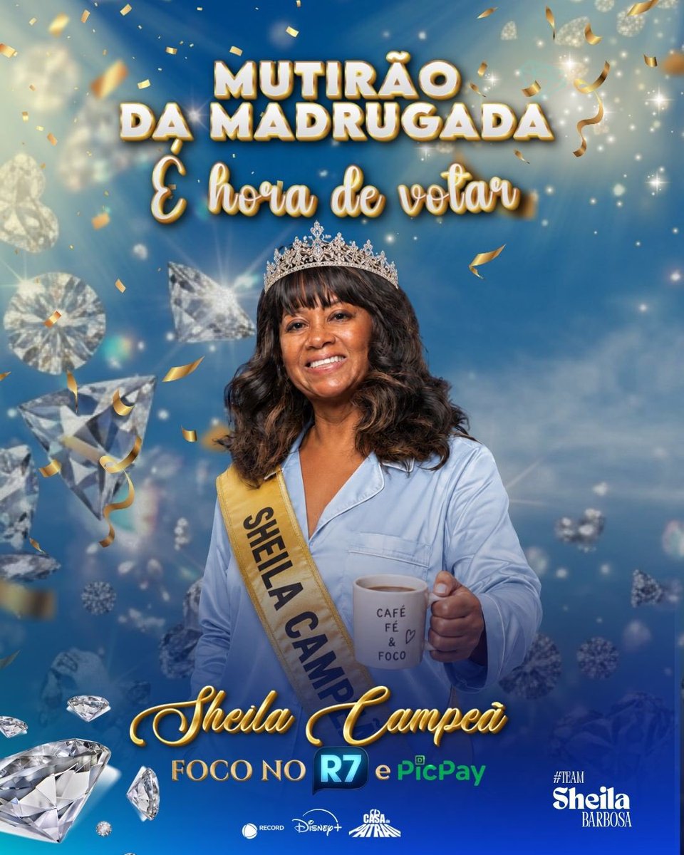 SheilaBarbosaOf's tweet photo. 💎 MUTIRÃO DA MADRUGADA 💎
💎SHEILA CAMPEÃ 
🚨 FOCO TOTAL NO #FicaSheila!

✅ Vote no R7.
✅ Vote no PicPay.
✅ NÃO DIVIDA VOTOS.
✅ Chame mais pessoas para votar.

➡️ R7: https://t.co/EsNoZlajmH…
➡️ PicPay: https://t.co/kzVnJuxbJS

💎 Juntos até o fim! https://t.co/qVbPJUiLyW