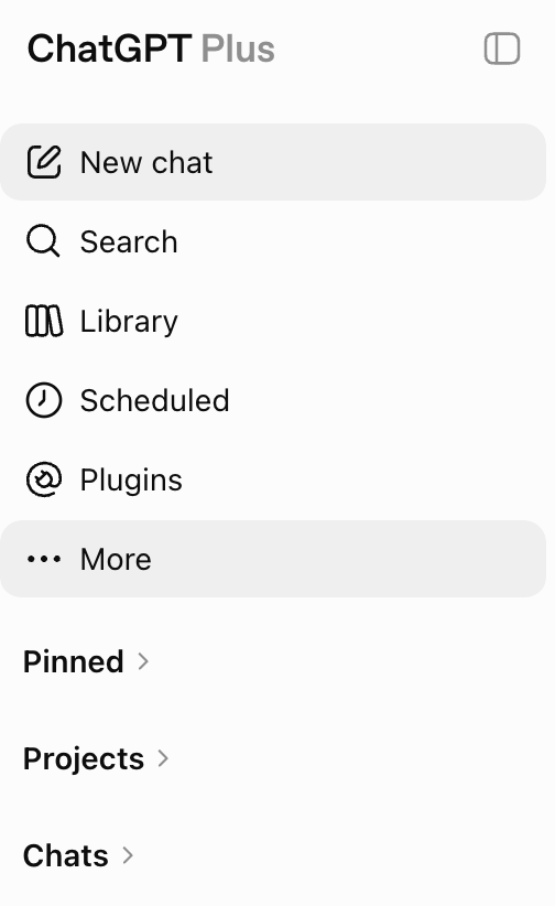 KornakMark's tweet photo. @ChatGPTapp has just created a mess with their latest app update for the Mac desktop #ChatGPT app.  They now show "ChatGPT Work" and "Codex". Now the legacy ChatGPT Plus is no longer available in the app.  They need to add "Chat" to the dropdown choices. https://t.co/8Biz9Eyg4M
