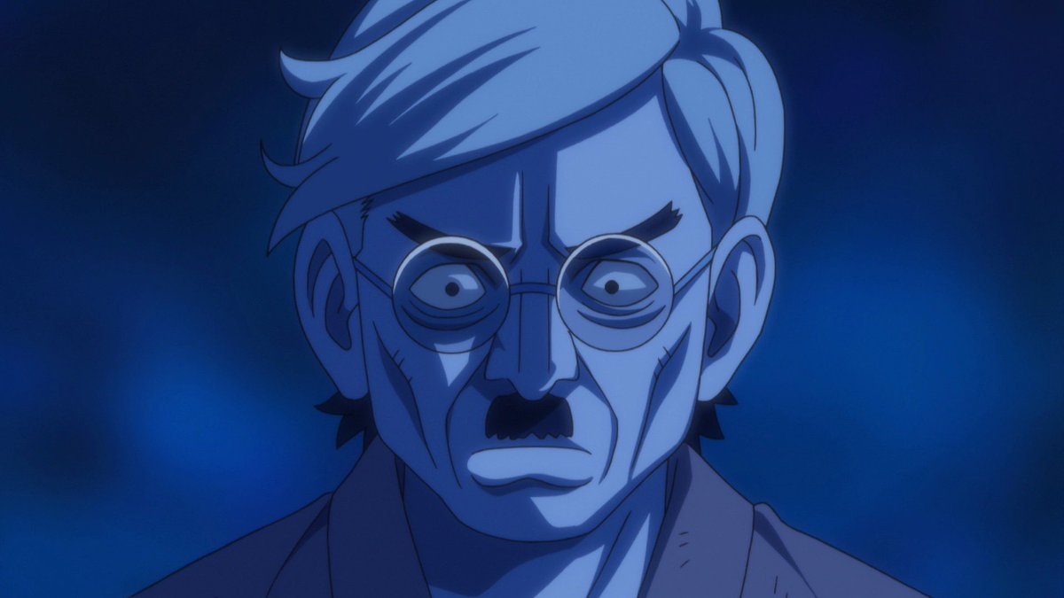 kamuy_anime's tweet photo. 【Happy birthday🎉】
本日7月16日は
▰▰白石と共に収監されていた天才贋作師▰▰
TVアニメ『#ゴールデンカムイ』
熊岸長庵役・古川登志夫さんの誕生日です！

古川さん、誕生日おめでとうございますッ!! https://t.co/GV2regu2FB