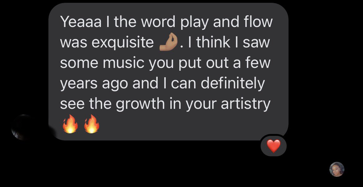YuNg_InSaNe's tweet photo. Not like I need validation from anyone for me to make music ima do that regardless but no cap it’s feedback like this that I got a huge appreciation for…&amp; it turn me up &amp; make me go even harder 💯 https://t.co/GtFWrGA8M0