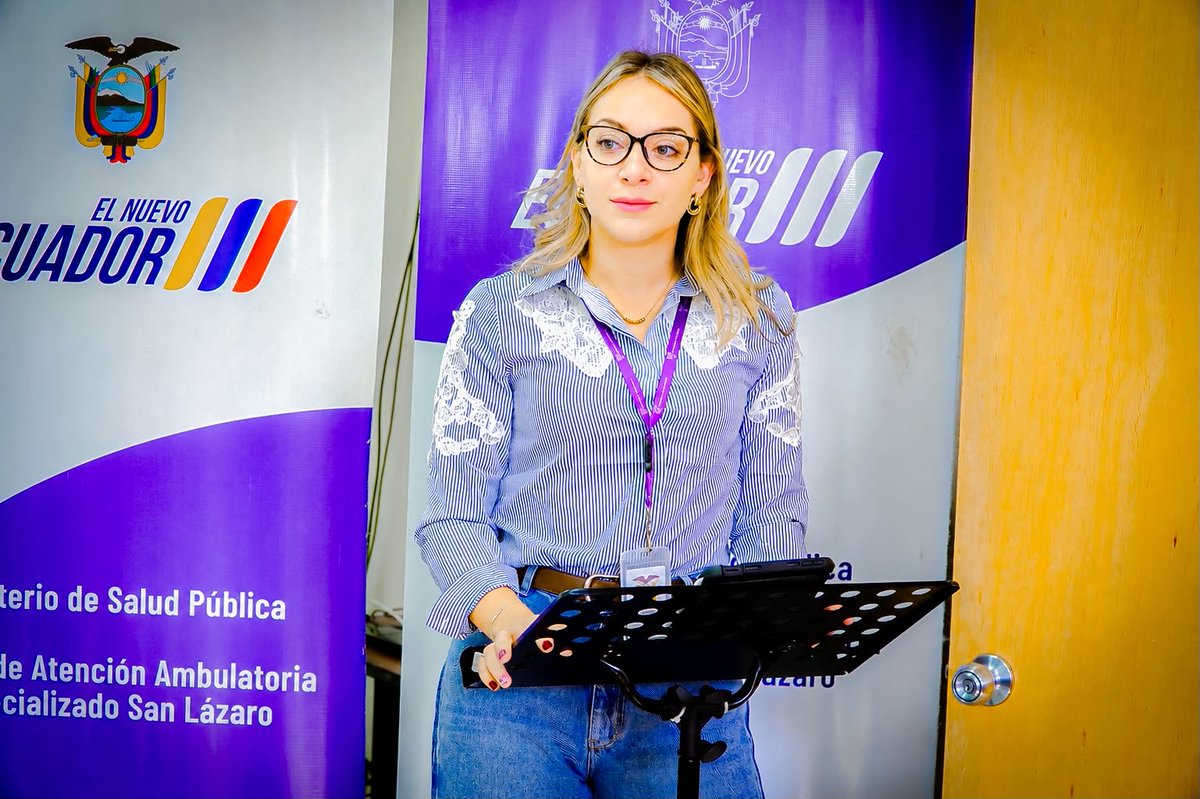 caaesanlazaro's tweet photo. 🧠💙#CAAESanLázaro celebró el 9.º aniversario de la Clínica de la Clozapina e inauguró su aula virtual, reafirmando su liderazgo en la atención integral de la esquizofrenia resistente al tratamiento. Tuvimos la presencia de Antonella Mejía Directora Provincial de Pichincha 🌿✨ https://t.co/dvnjTxRB0S