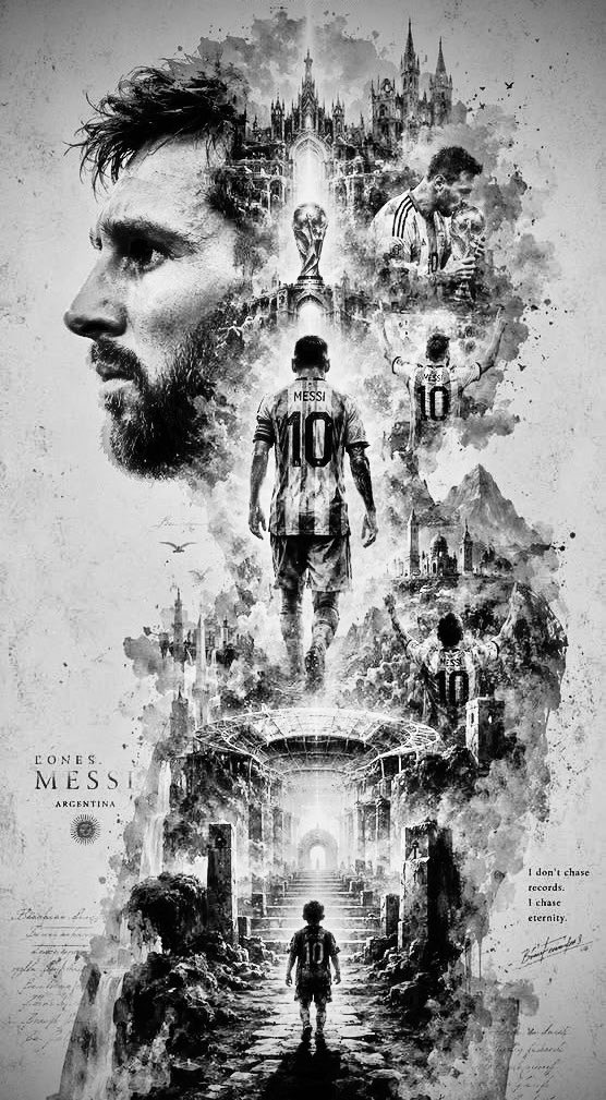 xemretw's tweet photo. 3 gün sonra Dünya Kupası’nın en tahmin edilmesi zor maçı oynanacak. 2022’de çok zevkli ve muhteşem bir final izlemiştik bu senenin de ondan aşağı kalır yanı olacağını sanmıyorum. Bir tarafta harika bir sistem takımı var diğer tarafta Messi ve onun için oynayan hırslı ve ruhuyla oynayan bir takım var. Gönlüm tabi ki Messi’den yana ama kupayı kim alırsa alsın hikayesi çok büyük ve derin olacak. Hem Messi için hem Yamal için bambaşka hisler taşıyan iki maç birisi çocukluktan beri izlediği idolü ile Dünya Kupası finalinde oynayacak diğeri reklam çekiminde de olsa banyo yaptırdığı o küçük çocuk ile karşılaşacak ve üçüncü Dünya Kupası finaline çıkacak. Daha önce de söylediğim gibi ben de dahil insanlar bu turnuvanın çok da iyi olmayacağını düşünüyordu ama muazzam bir turnuva oldu benim için ve bunun başmimarı da gelmiş geçmiş ve gelecek tüm zamanların en iyisi “Lionel Andrés Messi Cuccittini” 🙌🏻👑🐐