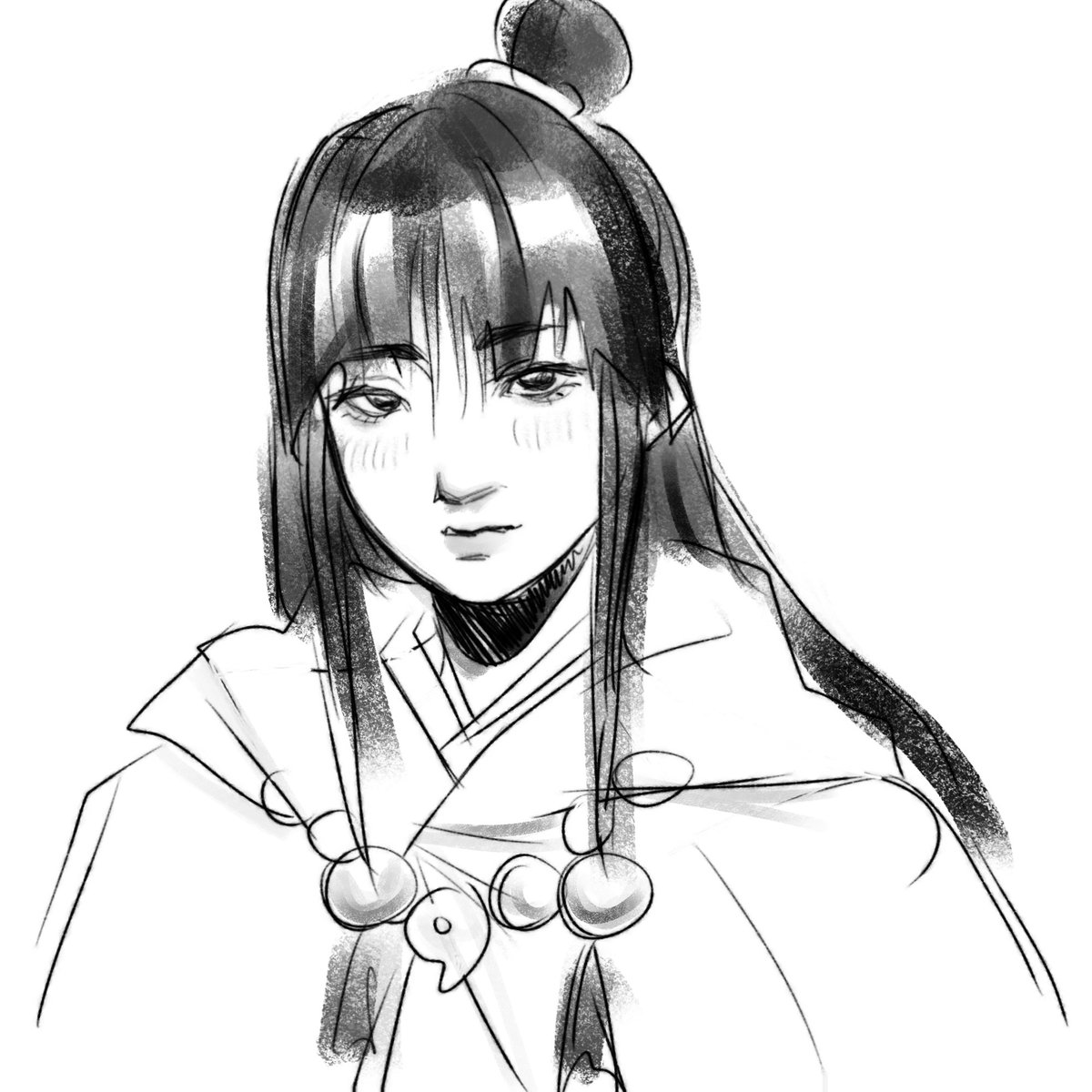 foolbrightt's tweet photo. i should actually post .. maya fey doodle https://t.co/1aSJdAzurW
