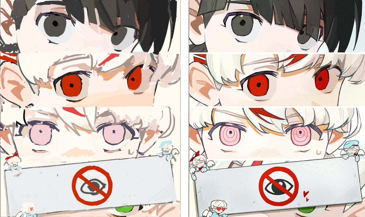 Stugichi's tweet photo. For those who are curious where are these from hehe 
#LOVEBULLET #ラブ・バレット https://t.co/7fpPsucYx4