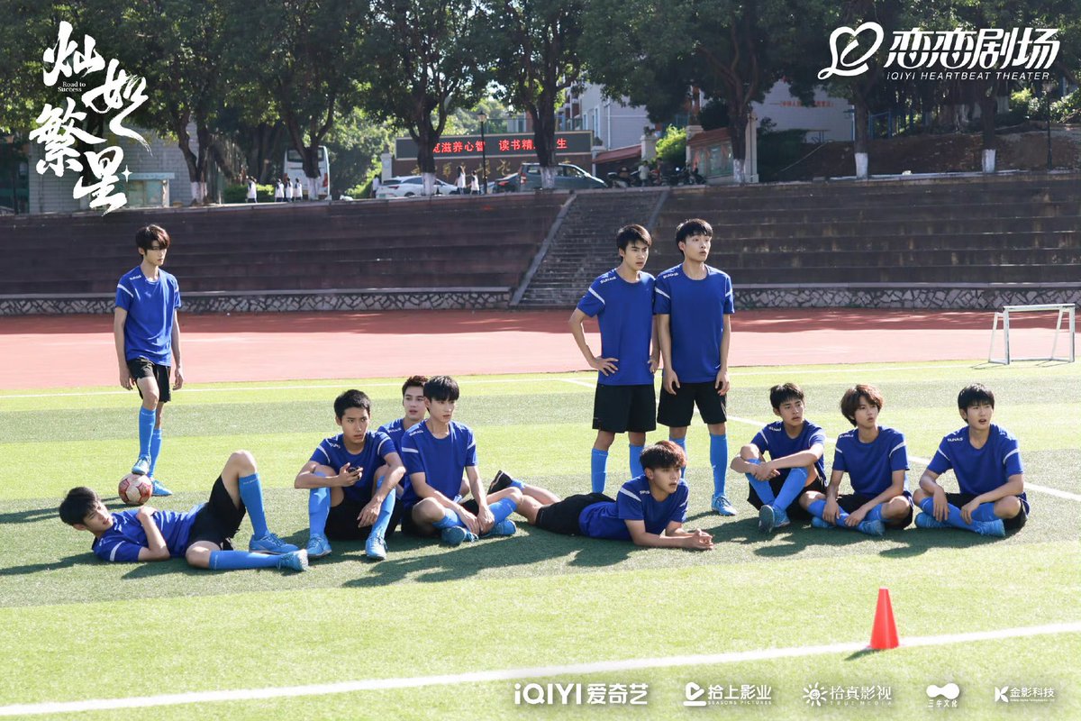 Starboba28's tweet photo. 160726 #RoadToSuccess Weibo releases stills of the football team ⚽️ https://t.co/UCpybORuaX
