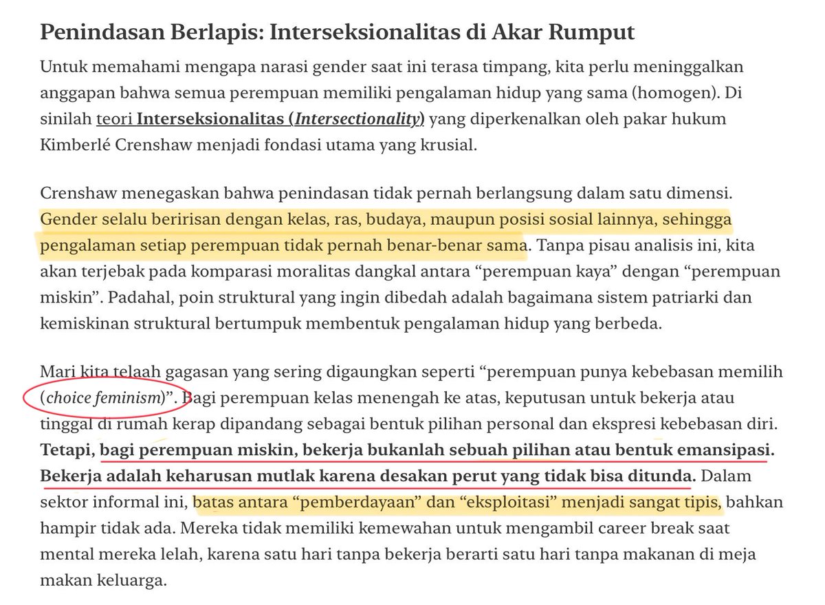 miniscalico's tweet photo. menemukan bacaan bagus ini di substack soal choice feminism yang ternyata sering luput dari interseksionalitsas terutama untuk perempuan marjinal. kurang dari sepuluh menit udah dapet pembuka to choice feminism + rekomendasi buku for further reading 👍🏻 https://t.co/rTM5mGckDg https://t.co/SCFH3QDVpm