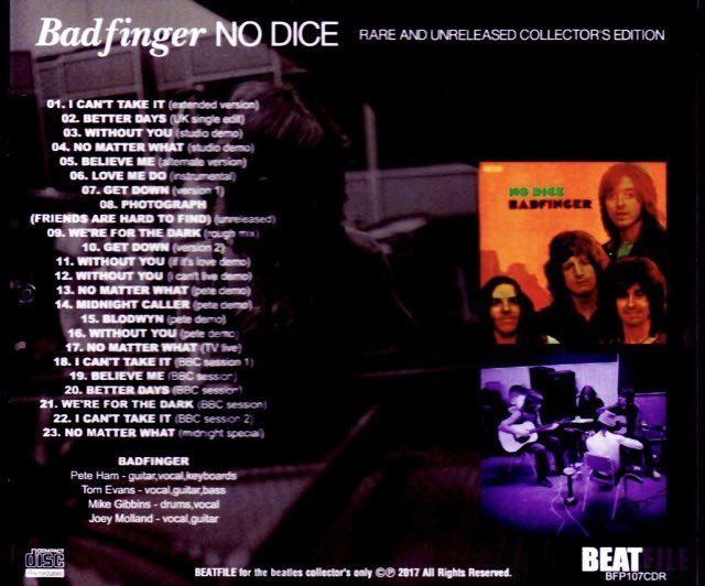buzz_kunst's tweet photo. #NowPlaying 【No. 902】
Badfinger - No Matter What (Remastered 2010)
(From 2nd Album "No Dice", 1970)
#PowerPop
#Rock
#Badfinger
https://t.co/pFrClIUqwK @YouTubeより https://t.co/8K0hnUqUTD