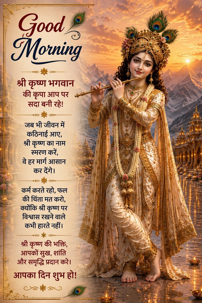 avkv2007's tweet photo. 🌹💥🌹Jay Shree Krishna Radhe Radhe. 💫🌺💫 Twitter Family.♥️♥️♥️♥️💥🚩🚩🌟🙏🙏 https://t.co/82TxSH0DYX