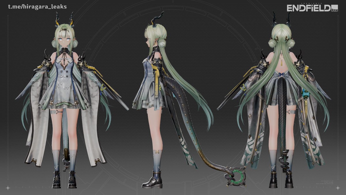 endminguy's tweet photo. 3d render of 13th Proxy Si (Via: Hiragara)

#ArknightsEndfield    #Endfield    
#Endfield0122   #エンドフィールド https://t.co/3hsMFN1TJD
