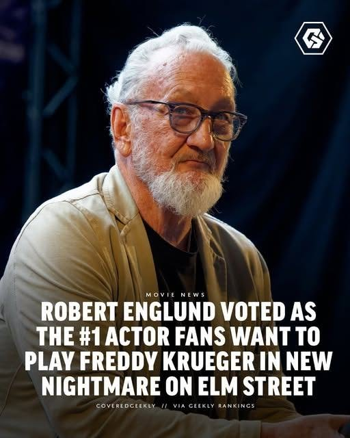 marixapanda's tweet photo. IDGAF how old he is!#RobertEnglund is the one and only #FreddyKrueger https://t.co/i2QMZcJgpj