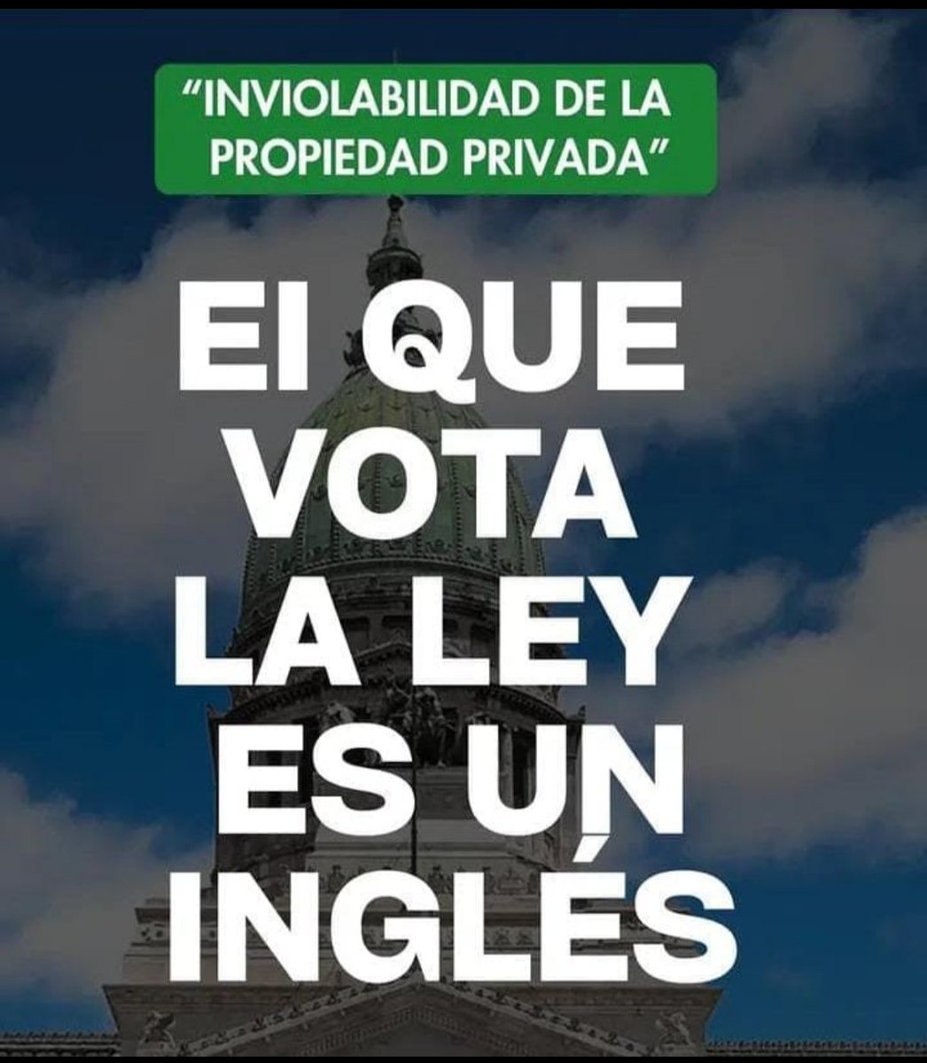 rcastro_tw's tweet photo. La tierra argentina para los argentinos. No al proyecto de ley de inviolabilidad de la propiedad privada. #FueraMilei #CristinaLibre #LaPatriaNoSeVende https://t.co/sqRQkPYvTc