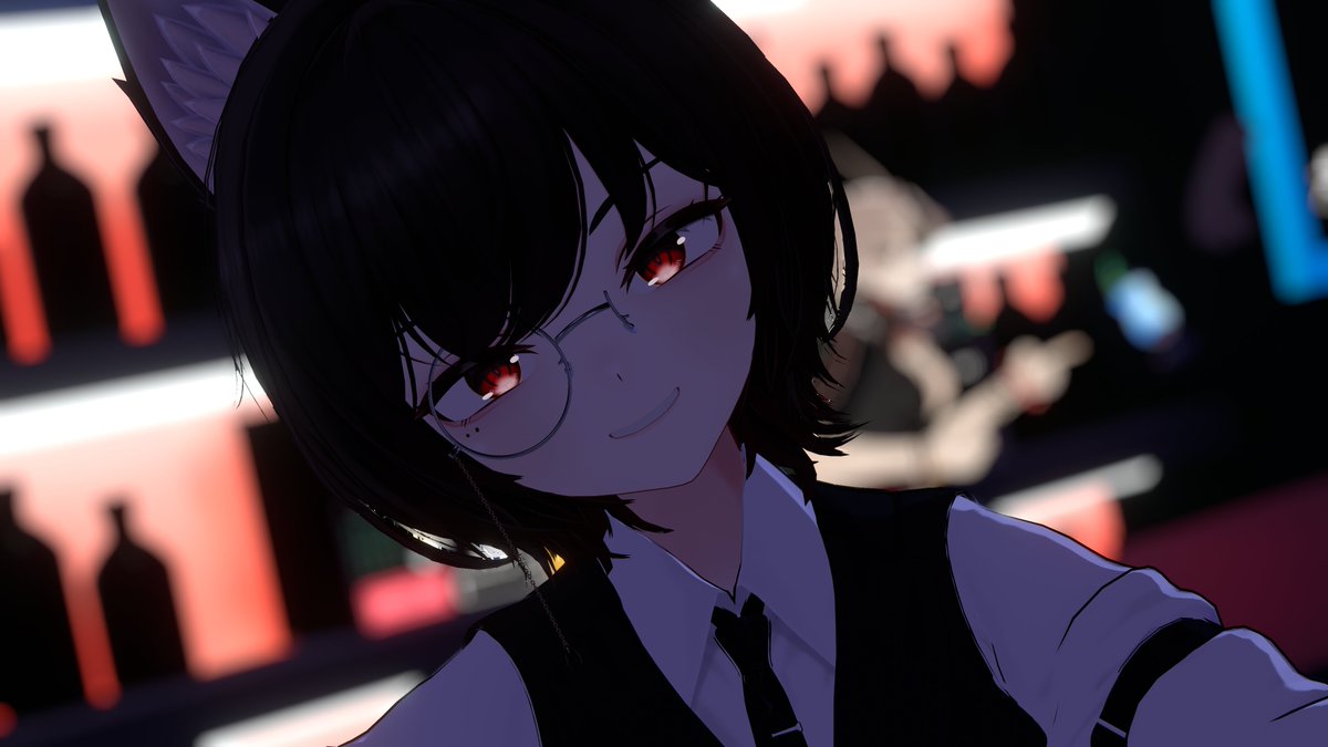 DDR_CHN's tweet photo. 体验当酒保的一天~ 

#dimina3d #KaniStreetStore #Kurake3D #VRCHAT https://t.co/YBvtitpFJc