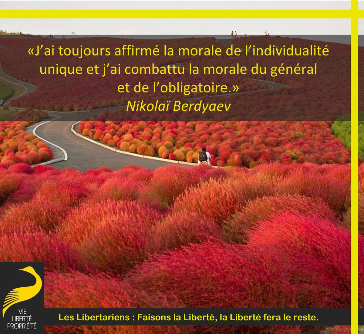 StephaneGeyres's tweet photo. J’ai toujours affirmé la morale de l’individualité unique et j’ai combattu la morale du général et de l’obligatoire.
Nikolaï Berdyaev
#Collectivisme #Individu #Individualisme https://t.co/kEaDACvtey
