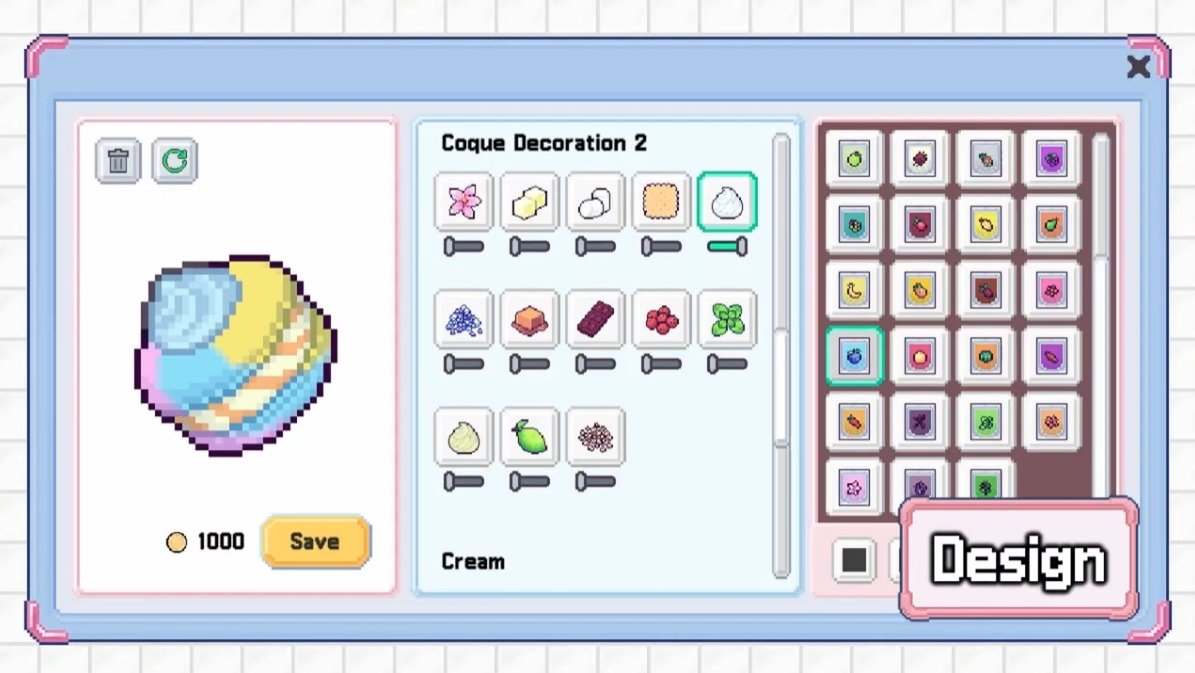 lemiraum's tweet photo. 🍬 Build, design, automate, and grow your very own macaron factory!

Create unique recipes, sell your delicious macarons, and build the bakery of your dreams. 🏭✨

Try the demo &amp; wishlist:
https://t.co/5jRqE9UDOd
#followfriday #cozygame #pixelart #indiegame https://t.co/z4p8Xlmxha