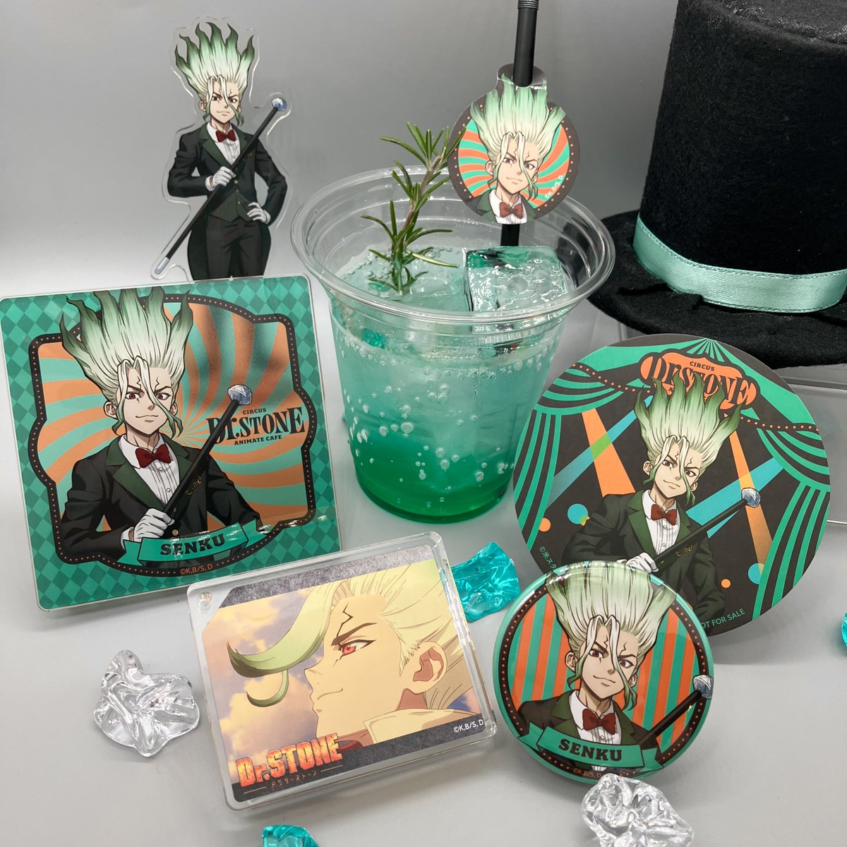 animatecafe_ik4's tweet photo. 【TVアニメ『Dr.STONE』】

🧪💥コラボ開催中！🧪💥

7/17㈮は〈フリー入場〉でのご案内です✨
オリジナルメニューをご用意して、皆様のご来店をお待ちしております🥤✨

🚩営業時間：11:00~20:00(L.O:19:45)

※テイクアウト店舗の為お席はございません https://t.co/MPGFbVq4FW