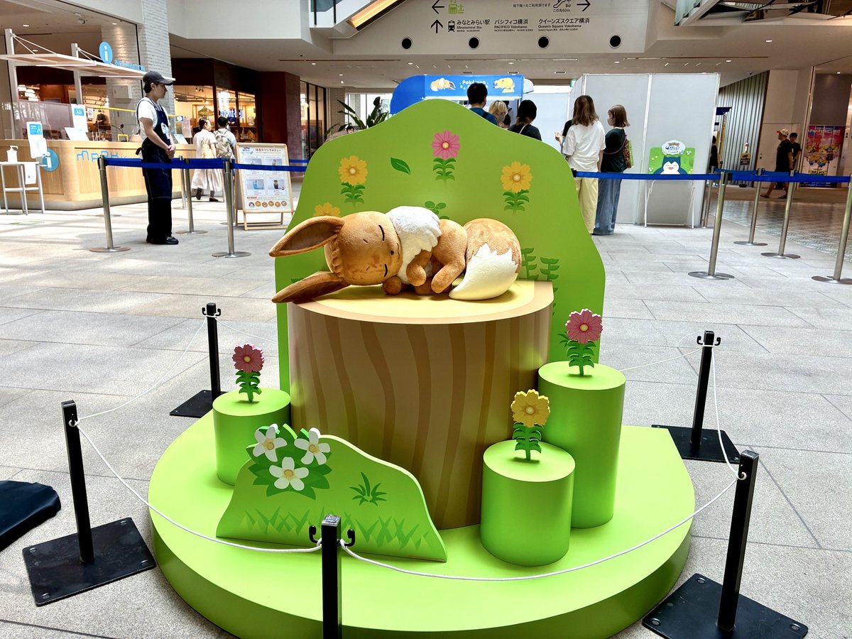 eievui_eevee's tweet photo. ポケモンスリープ💤 3周年イベント
📘横浜でみっけ！ポケモンねがおリサーチ
🗓️7月17日（金）～8月23日（日）開催 
会場・オリジナルグッズ🎁紹介
「寝姿イーブイ」スポットあり
イーブイフレンズのアイテムも複数登場
https://t.co/nWNx0nju8d
https://t.co/o82dufJnTc
https://t.co/stSUF6H5rn https://t.co/fTnOboMNnq