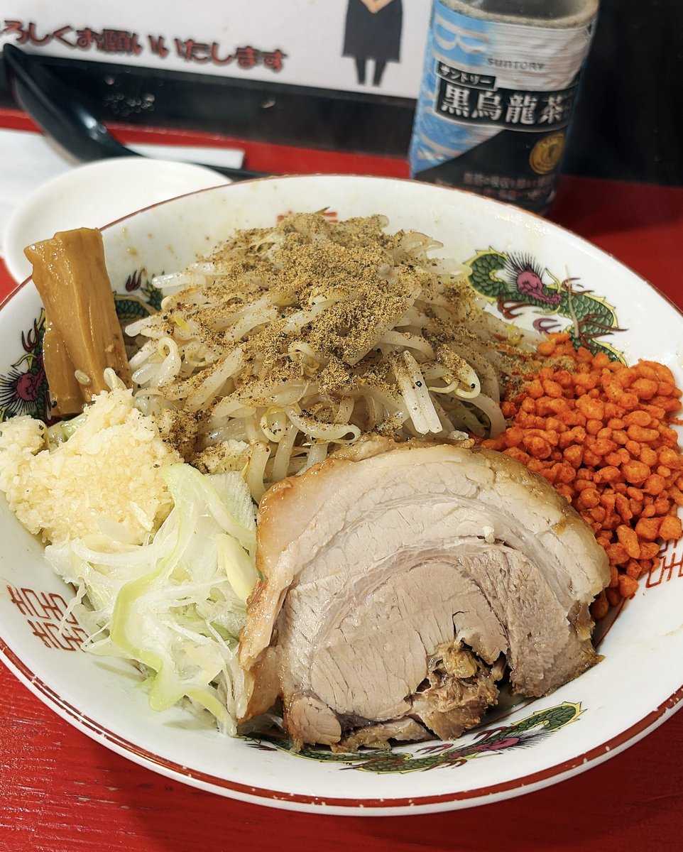 ste_gourmet's tweet photo. 2026/07/16
ラーメン鷹の目
まぜそばミニ にんにく辛あげガリマヨ
¥1,100
メンマありがとう https://t.co/H7kGmCioal
