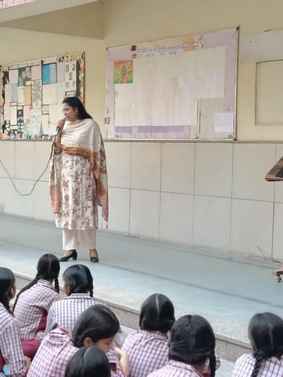 heenumahajan's tweet photo. Raising Awareness Among Children About the Child Protection Act @hdmalhotra @siddharthanbjp https://t.co/UUeykiiubO