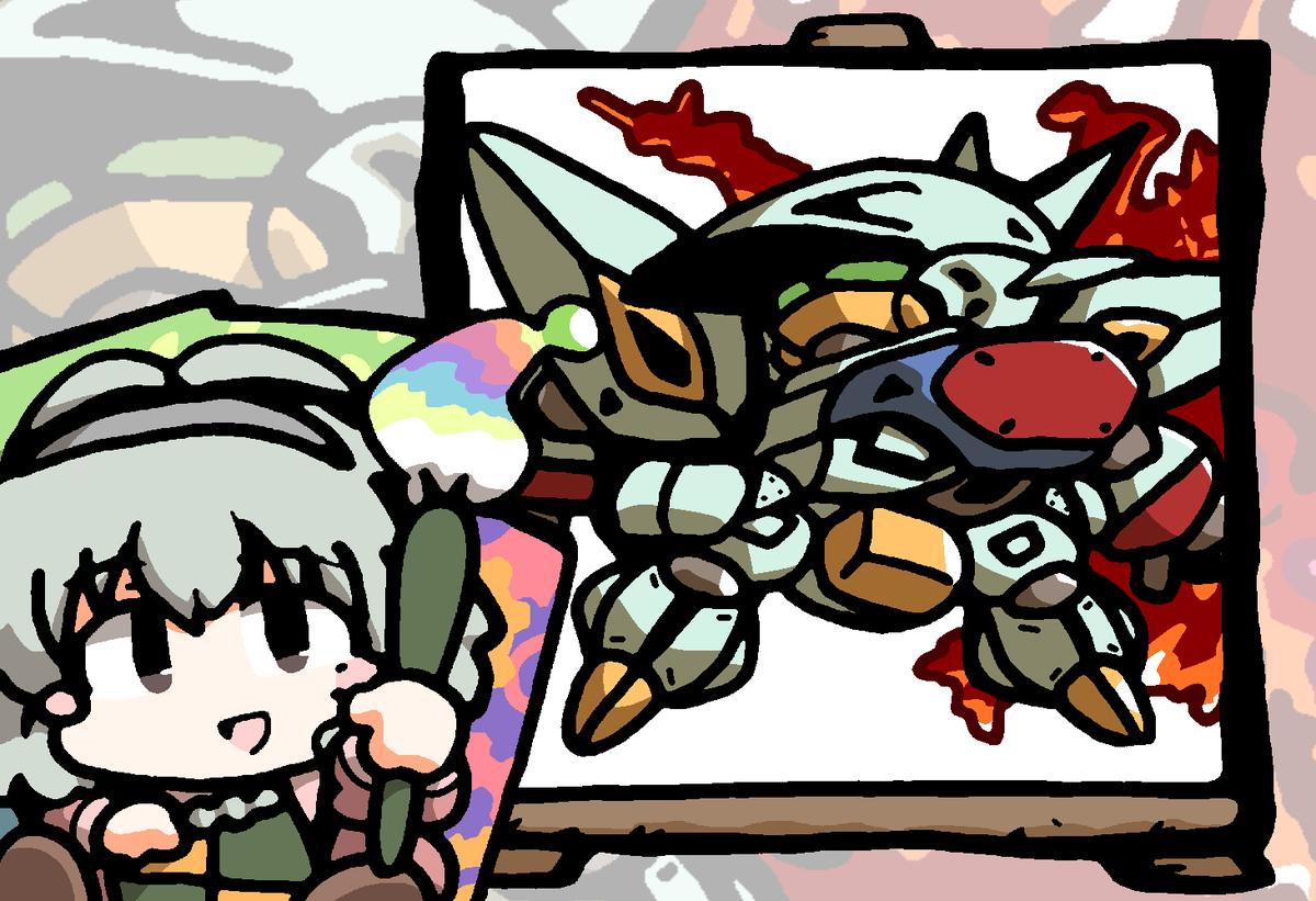 hanareyakuroha's tweet photo. #無言でメカ・サイボーグ・ロボットのイラストを貼る見た人も貼る https://t.co/TdXNSYeug2