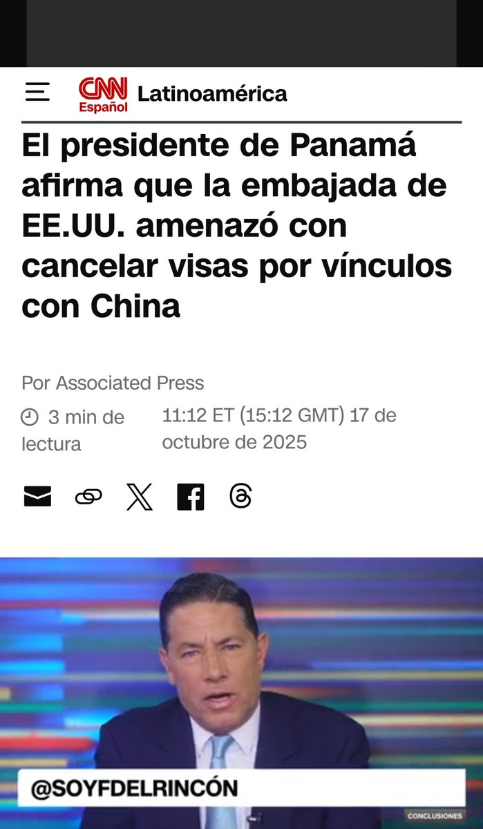 R_RuizDiaz's tweet photo. The Proud Boys en acción. No tiene ni la fluidez para explicar que mal puedes revocar lo que no ha sido otorgado y el tono amenazante invitando a que la pida para que vea que le pasa.
Todo esta injerencia ha sido permitido por el presidente @JoseRaulMulino y la @CancilleriaPma que ya una vez hablaron de esas amenazas.