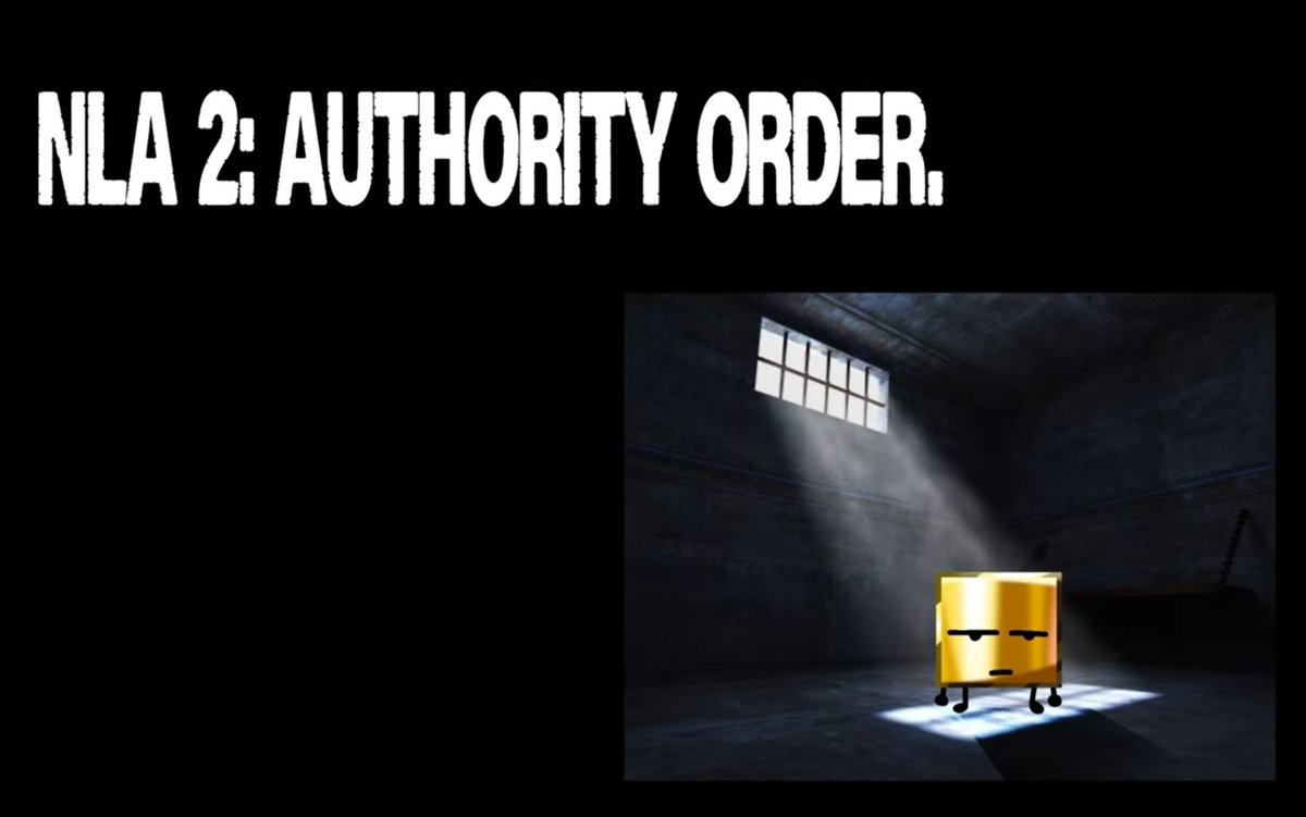 ME_JNX's tweet photo. *NLA 2 Spoiler 

FREE BRICK TILL ITS BACKWARDS https://t.co/aK7EK04FBh