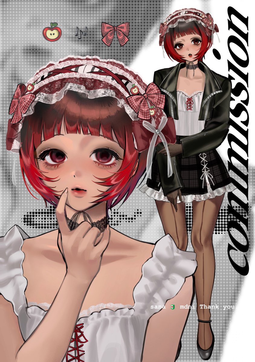 emu__1040's tweet photo. 🍎skeb🎀 https://t.co/KVXvXcpWeH