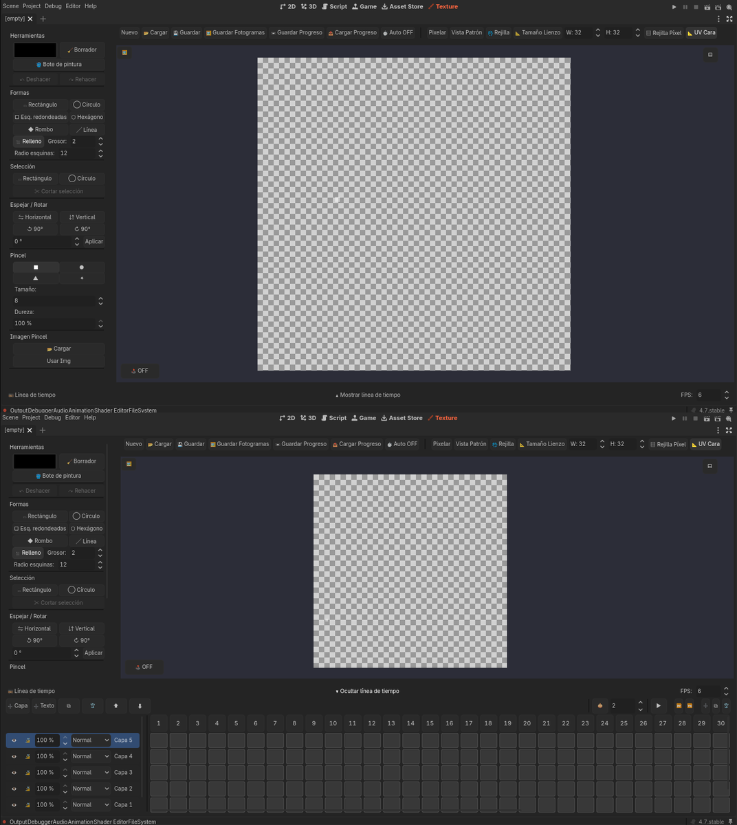 red_sune's tweet photo. I'm currently developing a tool/addon for Godot to draw  and animate inside Godot, and I wanted to share the progress. Soon I'll  show more of this tool/addon.
I made it because I recently lost my computer and didn't want to be unable to work on what I love.
#GodotEngine #gamedev https://t.co/M8TeJ6S35z