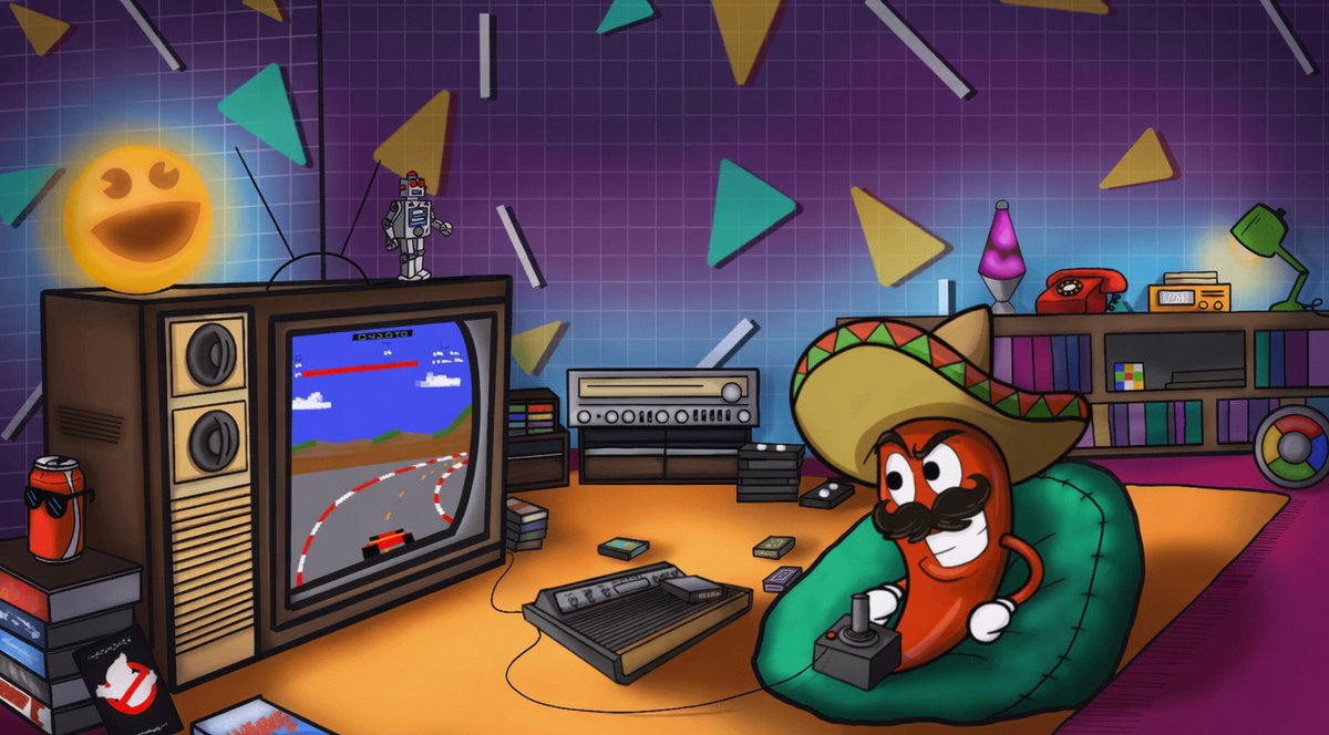 ChiliconJuan's tweet photo. So my birthday coming up and I'm trying to figure out a custom artwork for  @FightBoxArcade_  R-10 Pro that goes with the Chili theme. AI had the right idea but the wrong chili and the placement was incorrect. Along with a few other things. I have to wait to try AI again since it decided to take a rest on me.